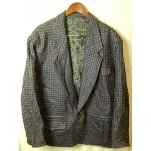 Vintage 80’s‎ BYBLOS Women Blazer Jacket Lightweight Wool Women Size 16
